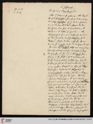 Heid. Hs. 3895 II B - 5,32: Nachlass Heinrich Bassermann, Sonn- und Feiertagspredigten: Predigt zu Jes 60, 1-2 (Die Adventszeit)