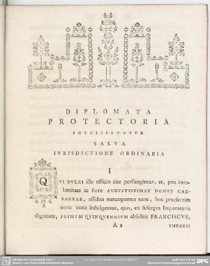 Diplomata Protectoria Intelligentur Salva Iurisdictione Ordinaria