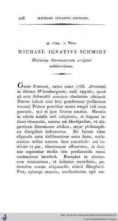 Michael Ignatius Schmidt.