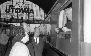 Eröffnung der Bundesgartenschau 1967 durch Bundespräsident Heinrich Lübke.