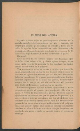 El nido del águila