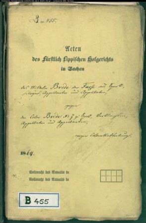 Brede oder Fasse, Wilhelm aus Spork gegen Brede Nr. 7 im Spork - Kolonatsabtretung