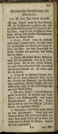 Fürbitte der Umstehenden für Sterbende