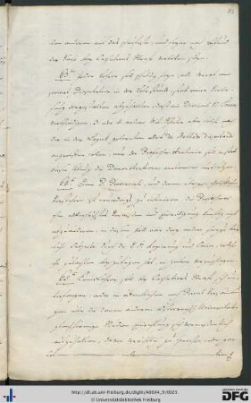 [fol. 12] 65. Verbot über anderen österreichische Studien verächtlich zu sprechen