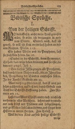 Biblische Sprüche