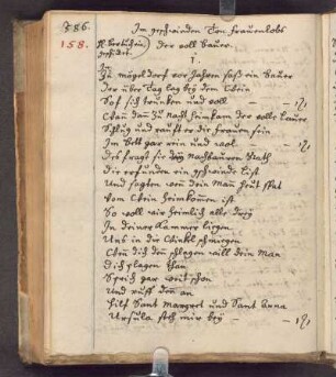 Der voll bauer (15.04.1545); RSM 2S/1656f