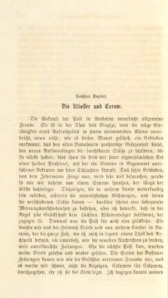 Sechstes Kapitel. Die Uliasser und Ceram