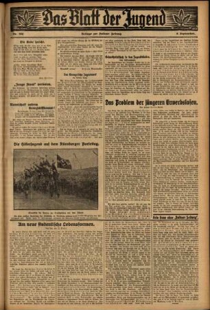 Zweite Ausgabe vom Mittwoch, den 06. September 1933.