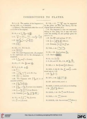 Corrections to plates