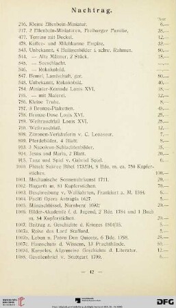 Nachtrag (Nr. 216-1088)