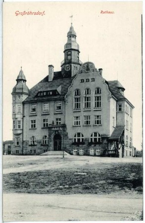 Großröhrsdorf. Rathaus