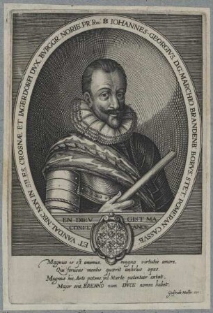 Bildnis des Iohannes-Georgivs, Markgraf von Brandenburg