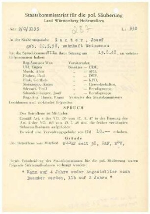 Ganter, Josef