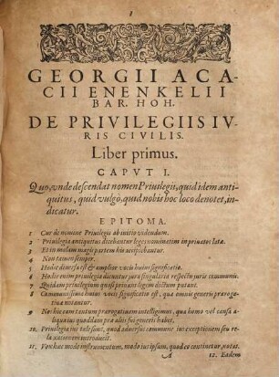 De Privilegiis Ivris Civilis : Libri Tres
