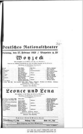 Leonce und Lena