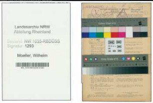 Entnazifizierung Wilhelm Moeller , geb. 02.03.1898 (Steiger)