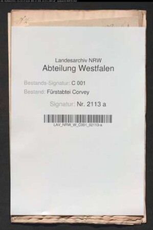Corveyer Lehnsfiskal gegen Georg Andreas Voges, Kreiensen, wegen unterlassener Lehnspflicht