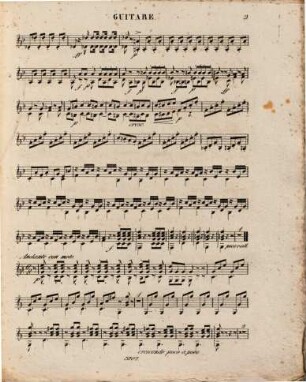 XXVme Potpourri pour guitarre, flûte ou violon et alto : sur des motifs de l'opéra Robert le Diable de Meyerbeer ; opus 248