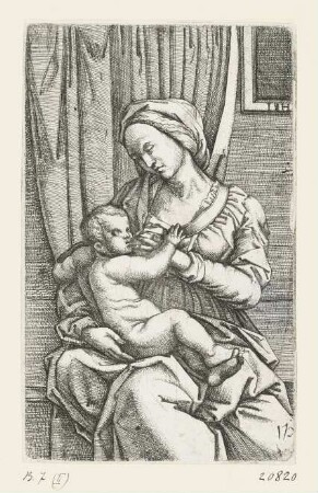 Maria das Jesuskind stillend