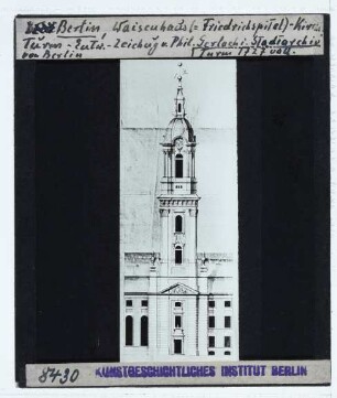 Berlin, Großes Friedrichs-Hospital / Waisenhaus