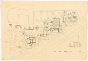Wohnhäuser Haspeler Viertel, Wuppertal: Lageplan, 1:200