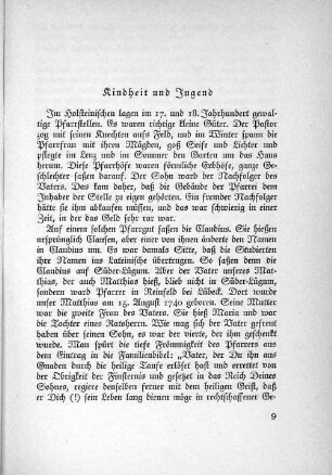 Kindheit und Jugend