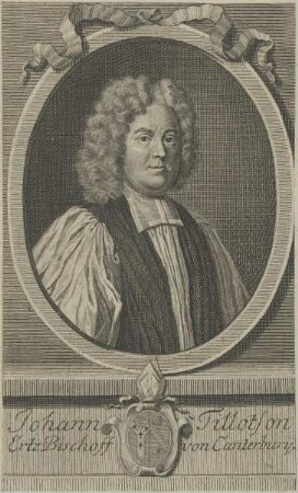 Bildnis des Johann Tillotson