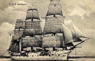 Kriegsmarine - SMS "Gneisenau", Kreuzerfregatte