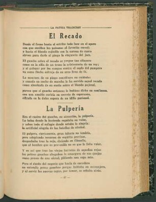 La Pulpería