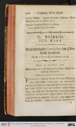 II. Abschnitt, XCIII. Stueck