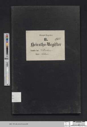 Heiratsregister Kliestow 1903