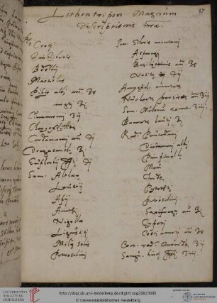 Johannes Möringer, 12 Rezepte gegen verschiedene Krankheiten, lat.