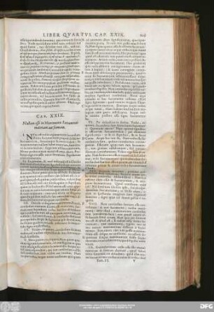 Cap. XXIX. Nullam esse in Matrimonio Sacramenti materiam aut formam.