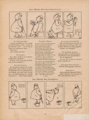 "Herr Mulps: Die knarrenden Stiefel" "Herr Mulps: Der Unwägbare"