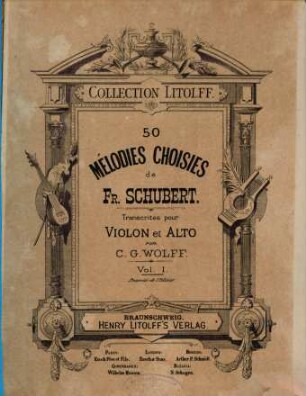 50 Mélodies choisies, 1