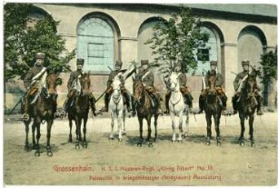 Großenhain. 1. Husaren - Regim. Patrouille