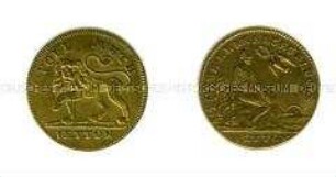 Deutschland, Nürnberger Rechenpfennig von Ernst Ludwig Sigmund Lauer