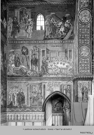 Mosaikprogramm : Christusszenen im Südquerhaus