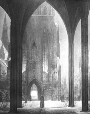Dom im Winter