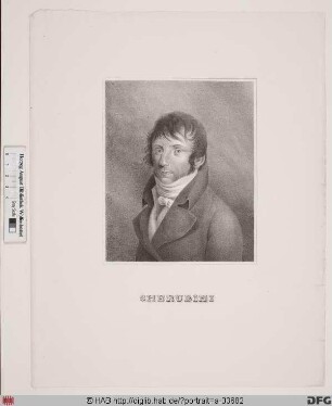 Bildnis Luigi (Carlo Zanobi Salvadore Maria) Cherubini