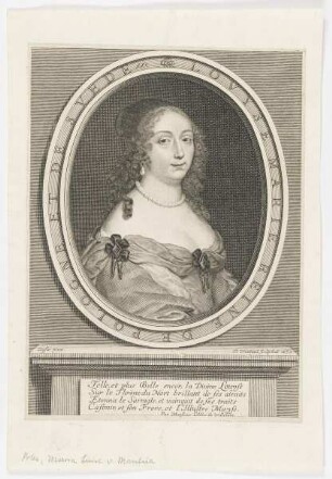Bildnis der Lovyse Marie de Pologne et de Svede