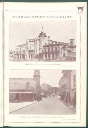 Ribadeo (Lugo). - [Vista de] Calle y Cantón Pedro y Juan Moreno