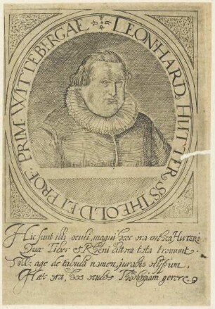 Bildnis des Leonhard Hutter