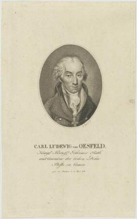 Bildnis des Carl Ludewig von Oesfeld