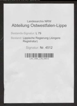 Abnahme der Generalarmenkasse-Rechnungen, Band 3