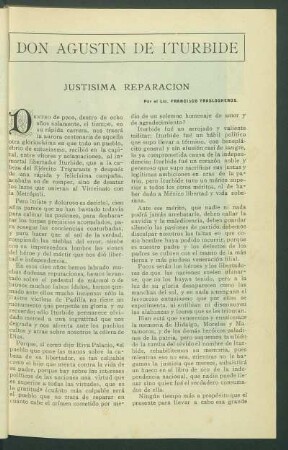Don Agustín de Iturbide