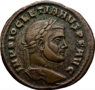 Münze, Nummus, 297 - 298