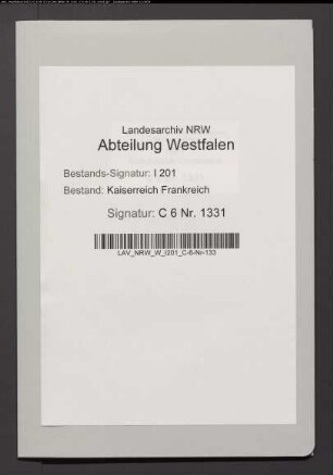 Verkauf des Kolonats Wieskotten, Bauerschaft Dorf, Kirchspiel Handorf, an Gottfried Wieskötter, Kolon in Handorf (Nr. 992).