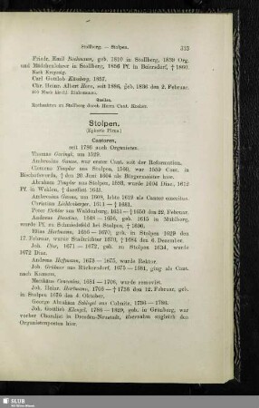 Stolpen (Ephorie Pirna)