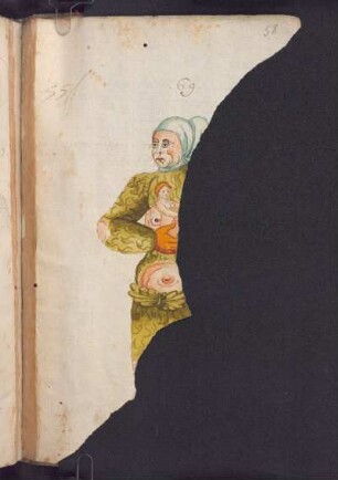 Schembartläufer Wilde Frau (Fragment)
